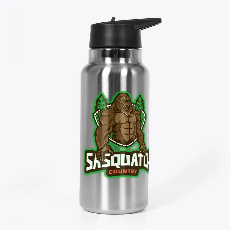 Sasquatch Country Water Bottle 