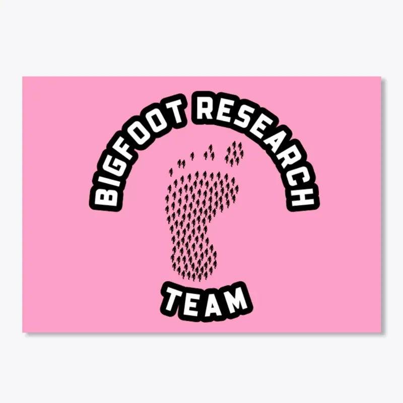 Bigfoot Research Team Decal #2