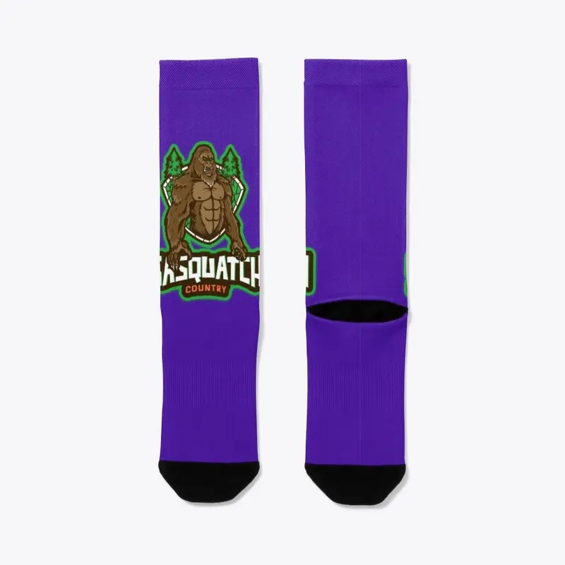 Sasquatch Country Crew Socks