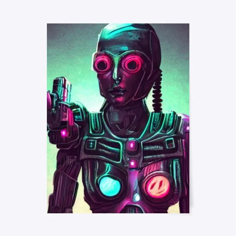 Poster - 18 x 24 #3 Alien Bounty Hunter